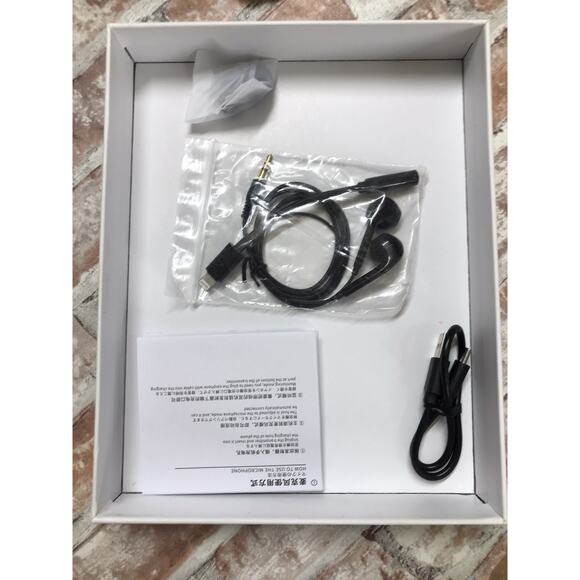 NECKBACK MICROPHONE & HEADSET Bluetooth Smart Noise Reduction Portable Black - Picture 5 of 5